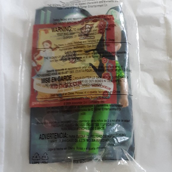 Wizard of Oz Lollipop Munchkin Doll #11 Madame Alexander McDonalds 2008 NIP NWT - Picture 7 of 10